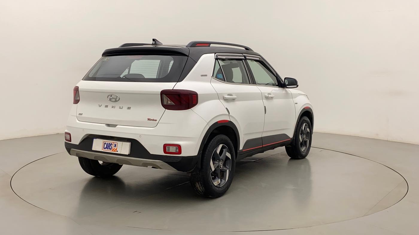 2020 Hyundai VENUE SX 1.0 TURBO IMT DUAL TONE SPORT, Petrol, Manual, 30,801 km, Right Back Diagonal