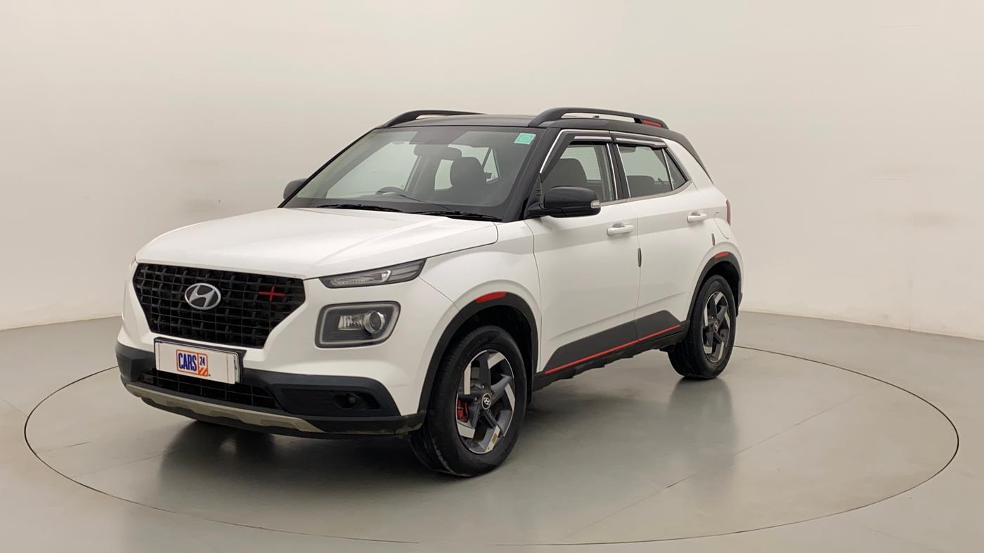 2020 Hyundai VENUE SX 1.0 TURBO IMT DUAL TONE SPORT, Petrol, Manual, 30,801 km, Left Front Diagonal