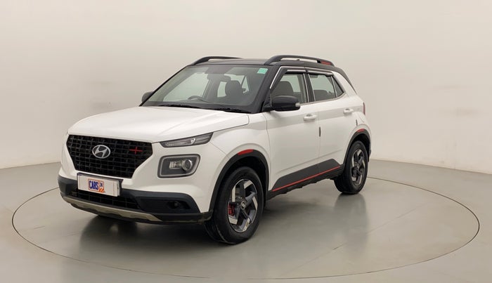 2020 Hyundai VENUE SX 1.0 TURBO IMT DUAL TONE SPORT, Petrol, Manual, 30,801 km, Left Front Diagonal