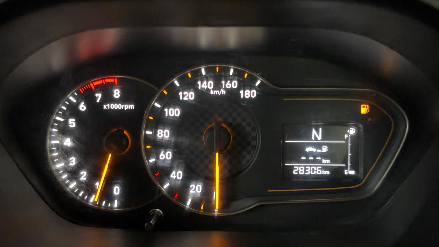 2020 Hyundai NEW SANTRO SPORTZ AMT, Petrol, Automatic, 28,298 km, Odometer Image