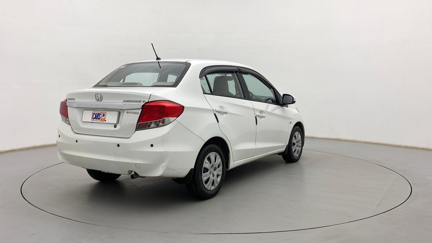 2015 Honda Amaze 1.2L I-VTEC S, Petrol, Manual, 85,862 km, Right Back Diagonal