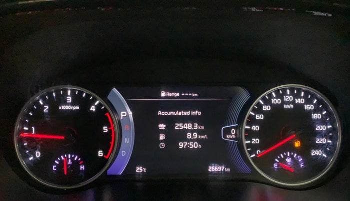 2019 KIA SELTOS HTX PLUS AT1.5 DIESEL, Diesel, Automatic, 26,697 km, Odometer Image