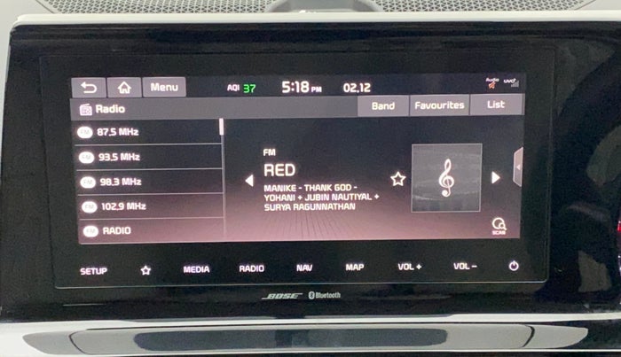 2019 KIA SELTOS HTX PLUS AT1.5 DIESEL, Diesel, Automatic, 26,697 km, Infotainment System