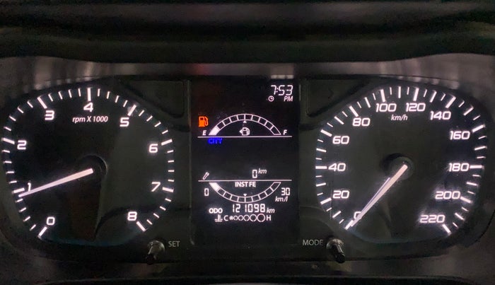 2021 Tata ALTROZ XM PLUS PETROL, Petrol, Manual, 1,21,098 km, Odometer Image