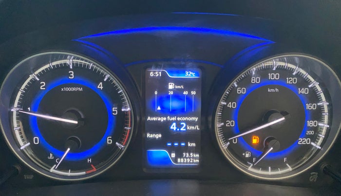 2017 Maruti Baleno ALPHA DIESEL 1.3, Diesel, Manual, 88,391 km, Odometer Image
