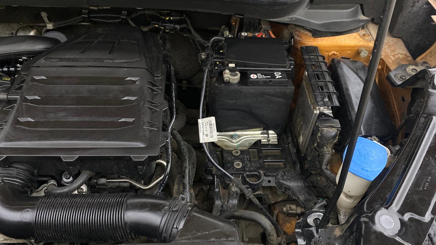 2022 Skoda KUSHAQ ACTIVE 1.0L TSI MT, Petrol, Manual, 22,097 km, Engine View - Left