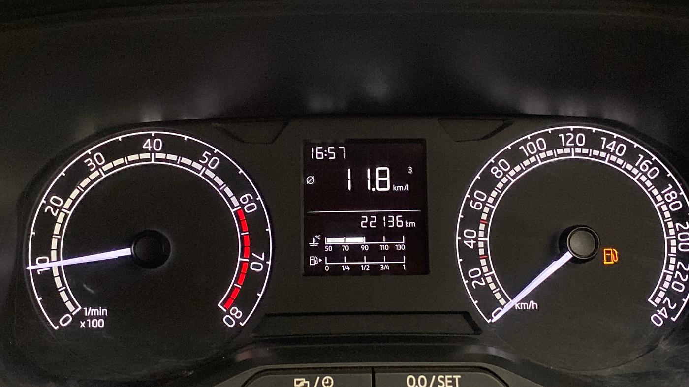 2022 Skoda KUSHAQ ACTIVE 1.0L TSI MT, Petrol, Manual, 22,097 km, Odometer Image
