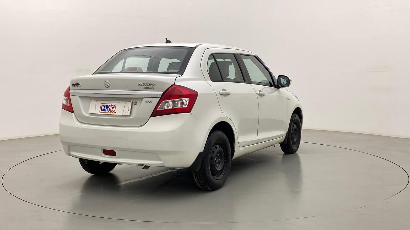 2012 Maruti Swift Dzire VXI, Petrol, Manual, 63,839 km, Right Back Diagonal