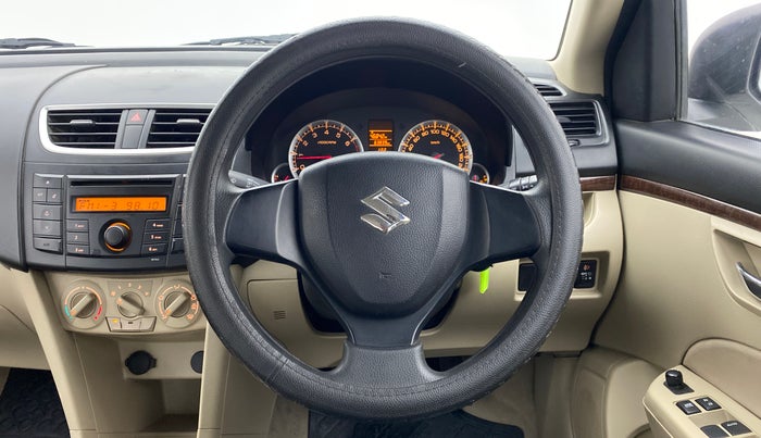 2012 Maruti Swift Dzire VXI, Petrol, Manual, 63,839 km, Steering Wheel Close Up