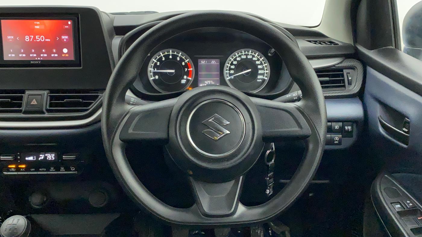 2022 Maruti Baleno SIGMA PETROL 1.2, Petrol, Manual, 4,296 km, Steering Wheel Close Up