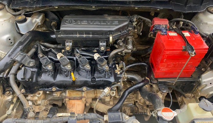 2016 Toyota Etios G, Petrol, Manual, 1,45,498 km, Engine View