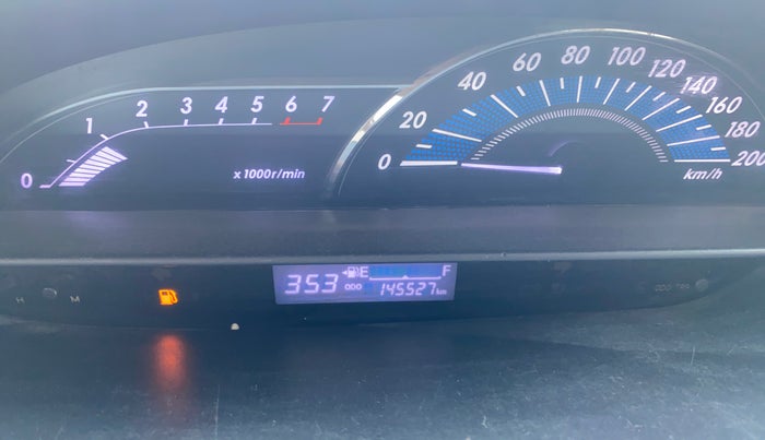 2016 Toyota Etios G, Petrol, Manual, 1,45,498 km, Odometer Image