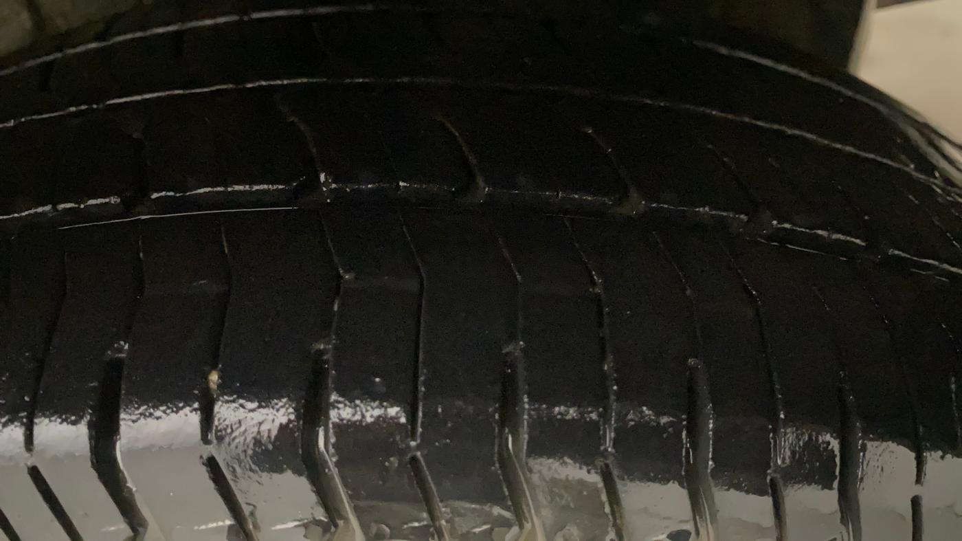 2016 Toyota Etios G, Petrol, Manual, 1,45,498 km, Left Rear Tyre Tread