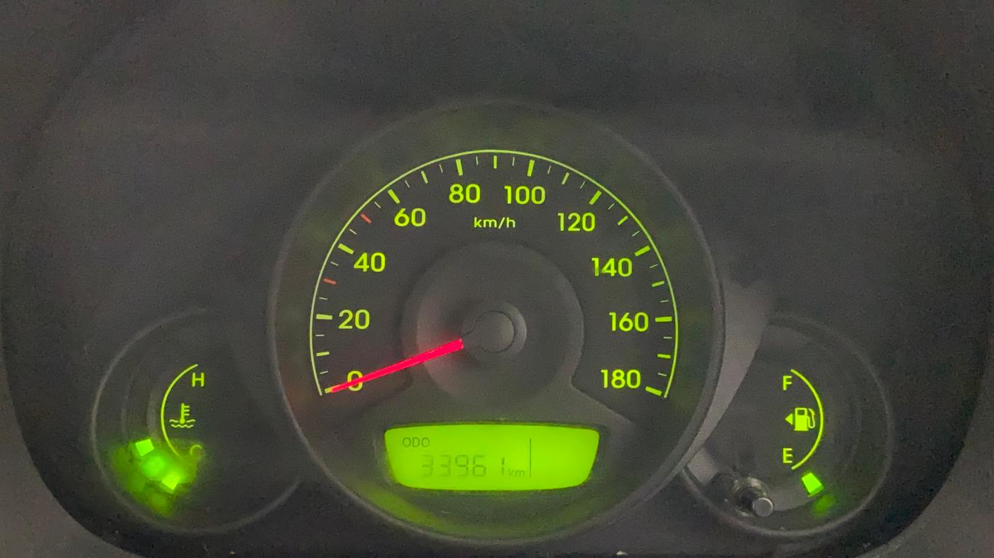 2012 Hyundai Eon D-LITE, Petrol, Manual, 33,961 km, Odometer Image