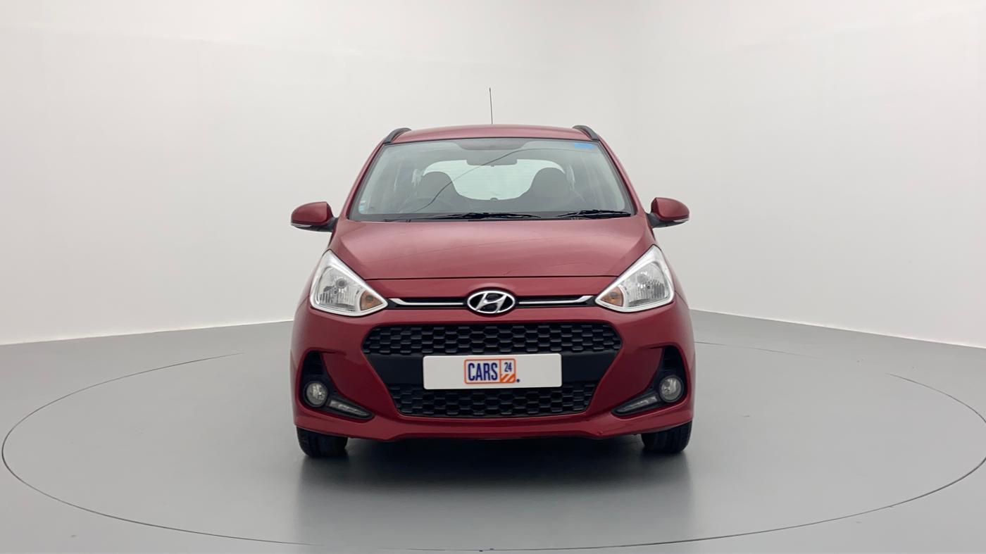 2019 Hyundai Grand i10 SPORTZ 1.2 KAPPA VTVT, Petrol, Manual, 22,011 km, Front View