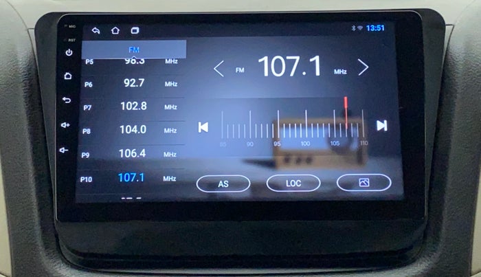 2019 Maruti New Wagon-R VXI (O) 1.0, Petrol, Manual, 31,216 km, Infotainment System