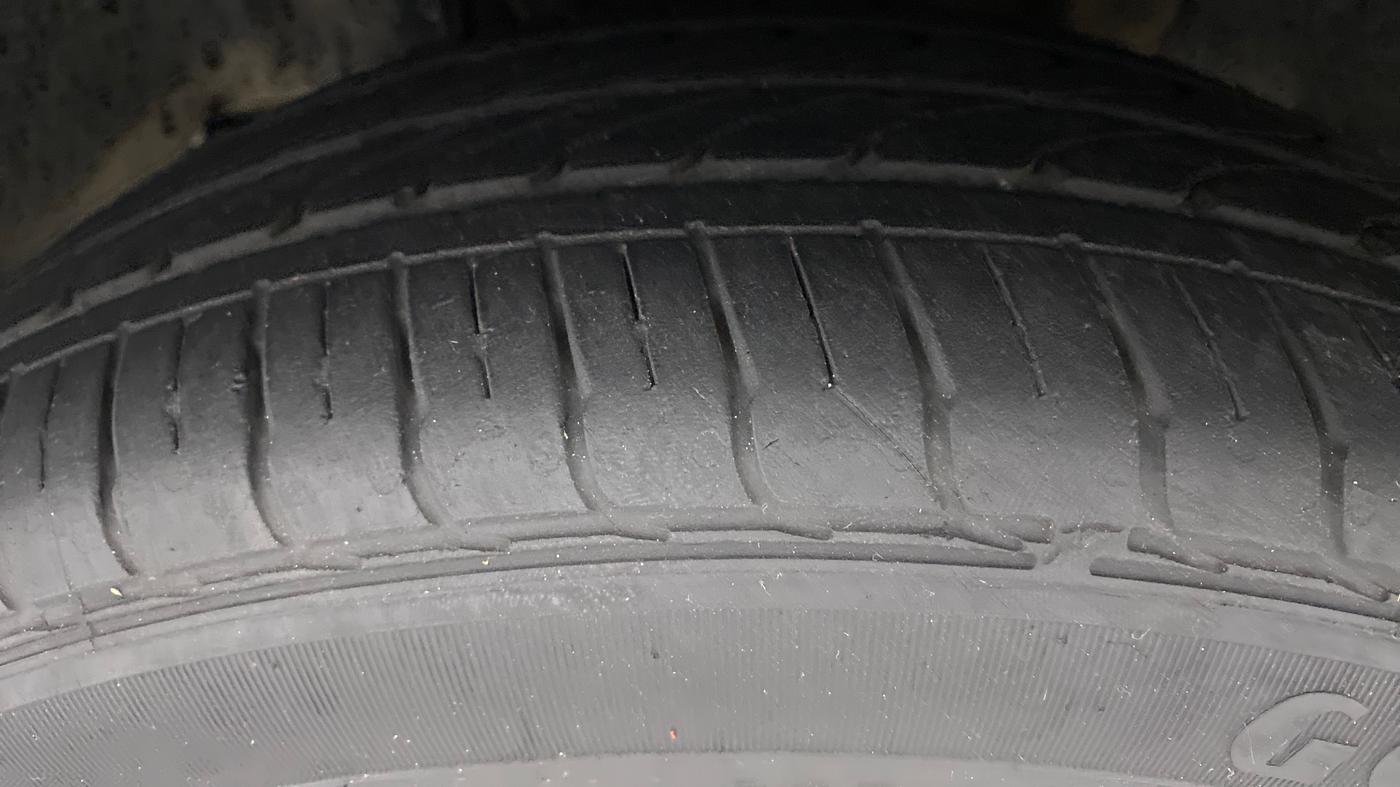 2021 Tata Tiago XZ+ 1.2 Revotron, Petrol, Manual, 11,227 km, Left Front Tyre Tread