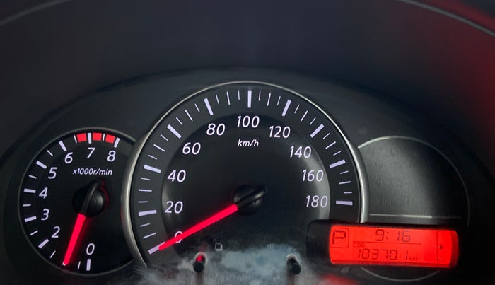 2018 Nissan Micra XL (O) CVT, Petrol, Automatic, 1,03,845 km, Odometer Image