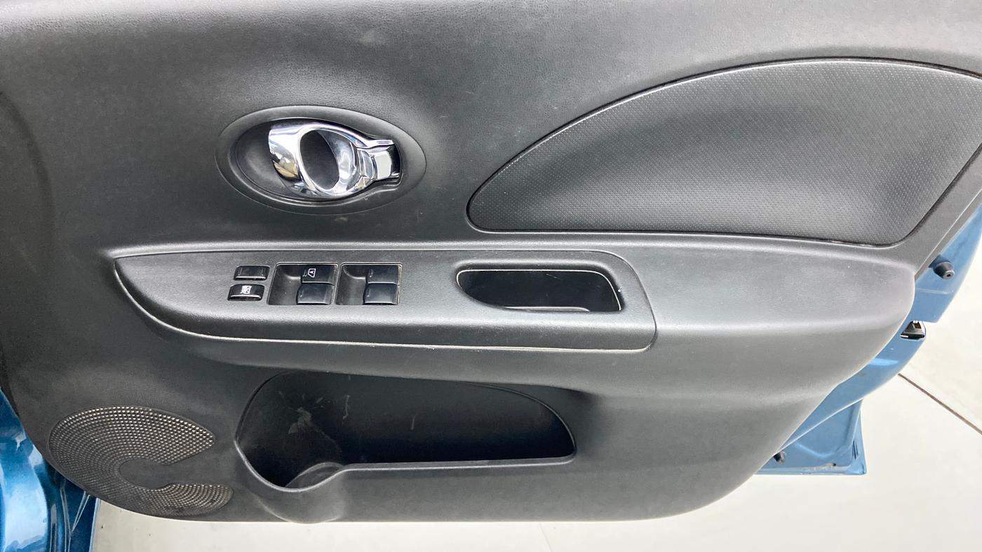 2018 Nissan Micra XL (O) CVT, Petrol, Automatic, 1,03,845 km, Driver Side Door Panels Control