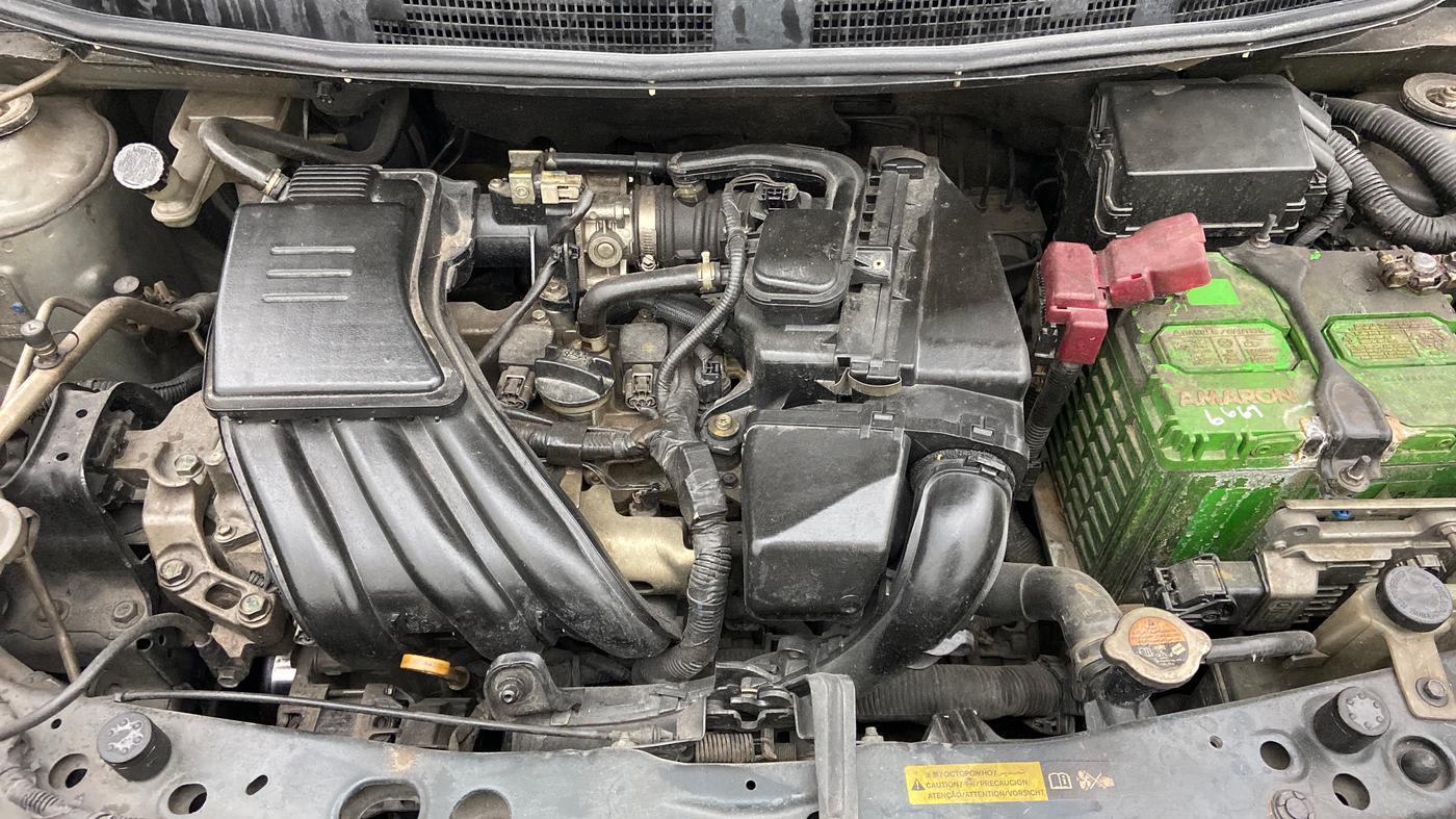 2018 Nissan Micra XL (O) CVT, Petrol, Automatic, 1,03,845 km, Open Bonet