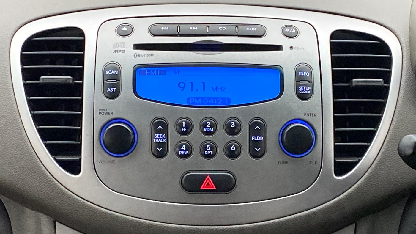 2012 Hyundai i10 SPORTZ 1.2 KAPPA2 O, Petrol, Manual, 47,358 km, Infotainment System
