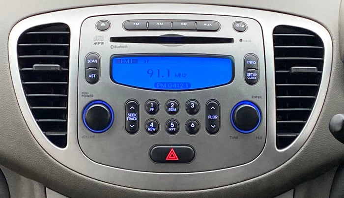 2012 Hyundai i10 SPORTZ 1.2 KAPPA2 O, Petrol, Manual, 47,358 km, Infotainment System