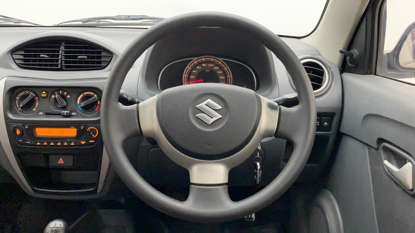 2013 Maruti Alto 800 VXI, Petrol, Manual, 43,437 km, Steering Wheel Close Up