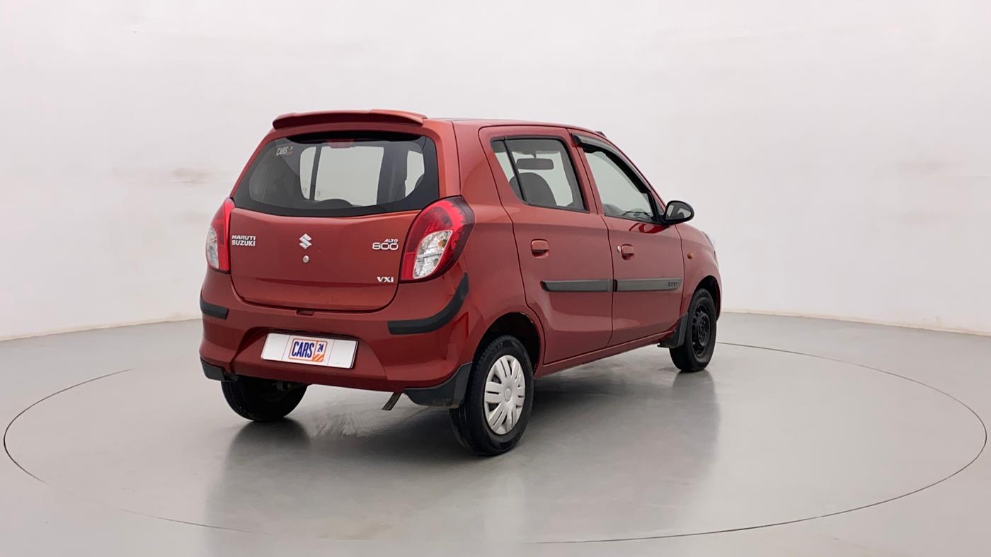 2013 Maruti Alto 800 VXI, Petrol, Manual, 43,437 km, Right Back Diagonal
