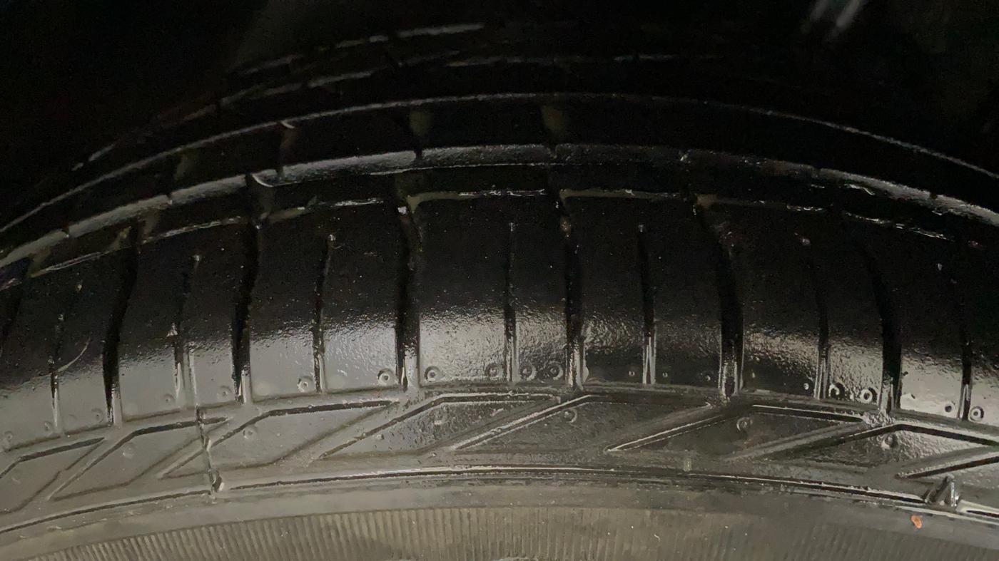 2019 Tata NEXON XMA PETROL, Petrol, Automatic, 46,037 km, Left Front Tyre Tread