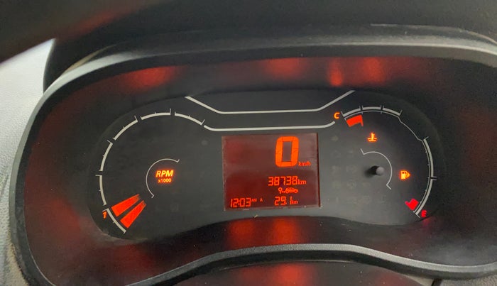 2020 Renault Kwid RXL, Petrol, Manual, 38,712 km, Odometer Image