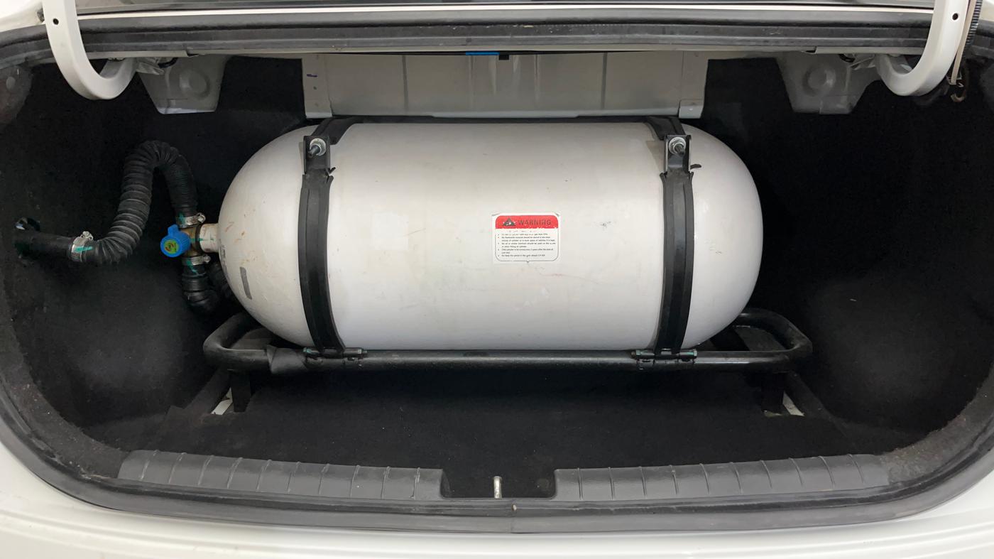 2022 Hyundai XCENT PRIME 	T+ CNG, CNG, Manual, 71,961 km, Boot Inside