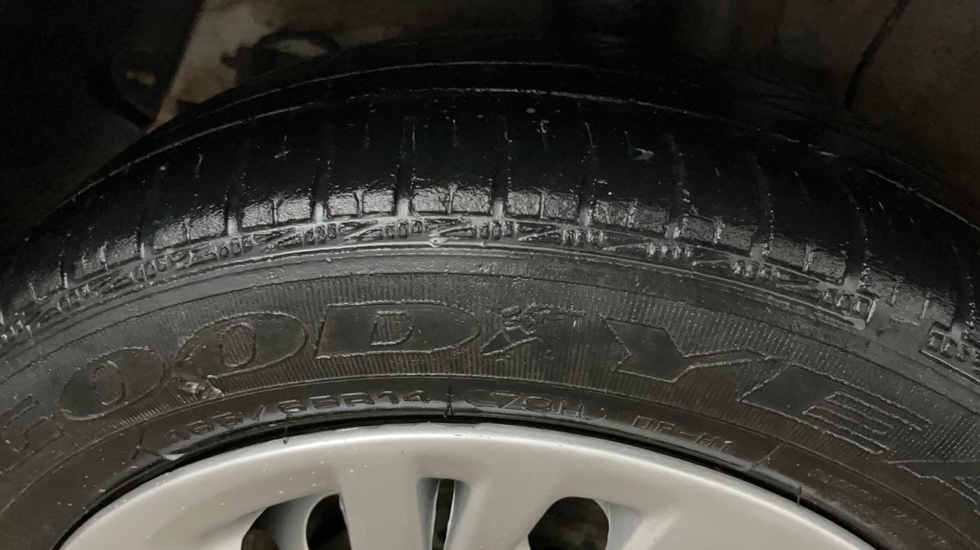 2022 Hyundai XCENT PRIME 	T+ CNG, CNG, Manual, 71,961 km, Right Rear Tyre Tread