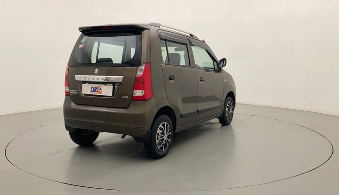 2015 Maruti Wagon R 1.0 LXI CNG, CNG, Manual, 85,592 km, Right Back Diagonal