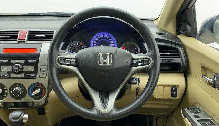 2012 Honda City 1.5L I-VTEC V AT, Petrol, Automatic, 1,07,895 km, Steering Wheel Close Up