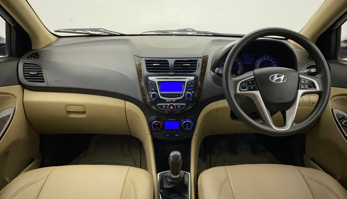 2013 Hyundai Verna FLUIDIC 1.6 VTVT SX, Petrol, Manual, 55,743 km, Dashboard