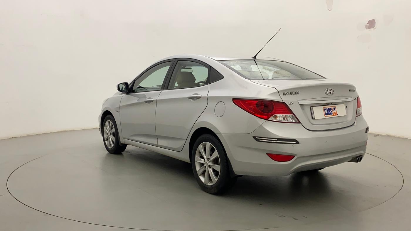 2013 Hyundai Verna FLUIDIC 1.6 VTVT SX, Petrol, Manual, 55,743 km, Left Back Diagonal