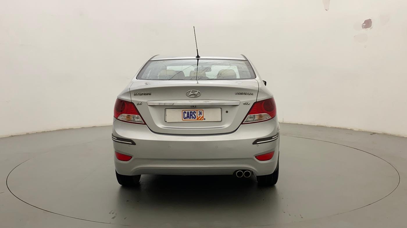 2013 Hyundai Verna FLUIDIC 1.6 VTVT SX, Petrol, Manual, 55,743 km, Back/Rear