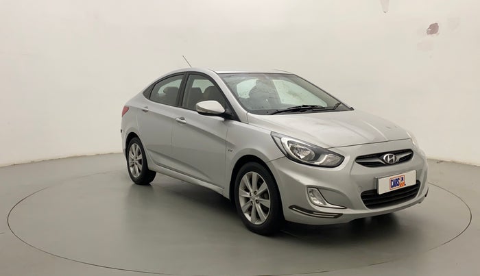 2013 Hyundai Verna FLUIDIC 1.6 VTVT SX, Petrol, Manual, 55,743 km, Right Front Diagonal