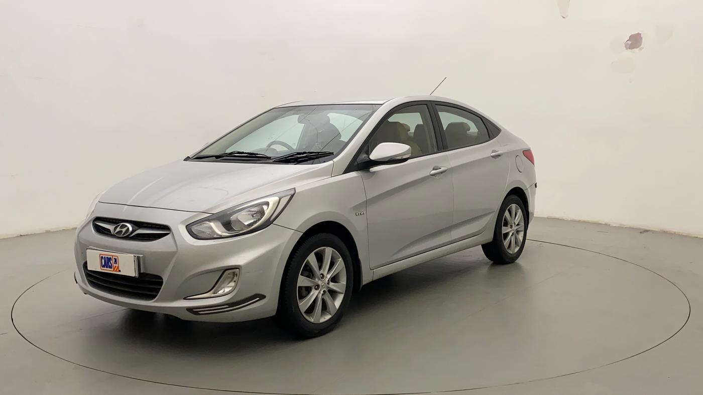 2013 Hyundai Verna FLUIDIC 1.6 VTVT SX, Petrol, Manual, 55,743 km, Left Front Diagonal