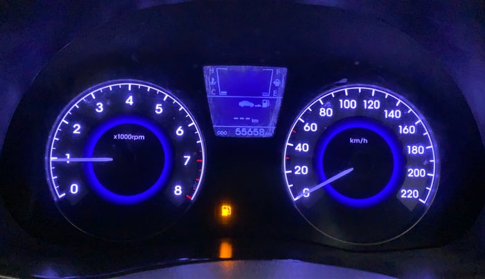 2013 Hyundai Verna FLUIDIC 1.6 VTVT SX, Petrol, Manual, 55,743 km, Odometer Image