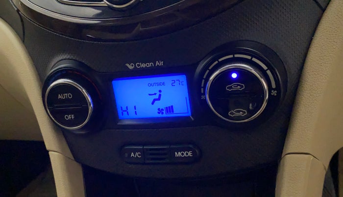 2013 Hyundai Verna FLUIDIC 1.6 VTVT SX, Petrol, Manual, 55,743 km, AC Unit - Car heater not working