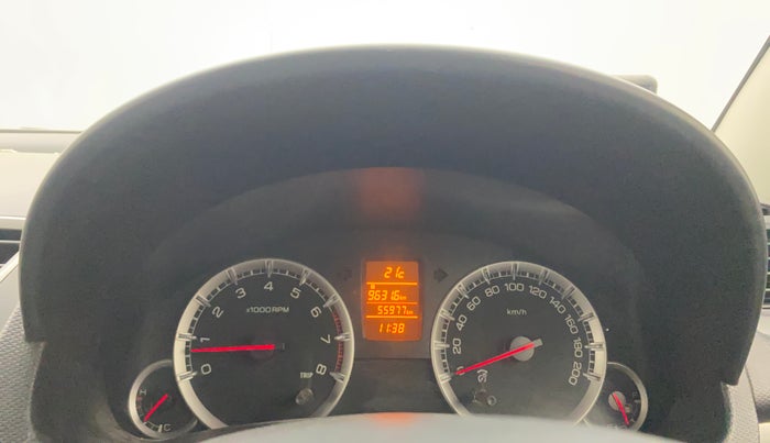 2014 Maruti Swift ZXI, Petrol, Manual, 55,967 km, Odometer Image