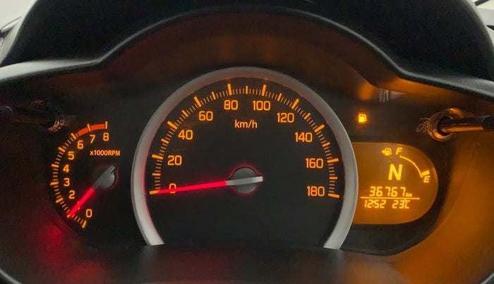 2017 Maruti Celerio ZXI AMT (O), CNG, Automatic, 36,767 km, Odometer Image