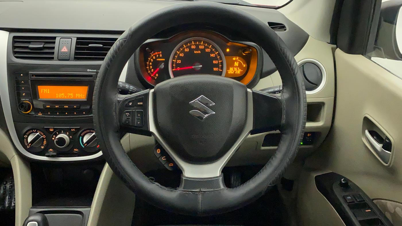 2017 Maruti Celerio ZXI AMT (O), CNG, Automatic, 36,767 km, Steering Wheel Close Up