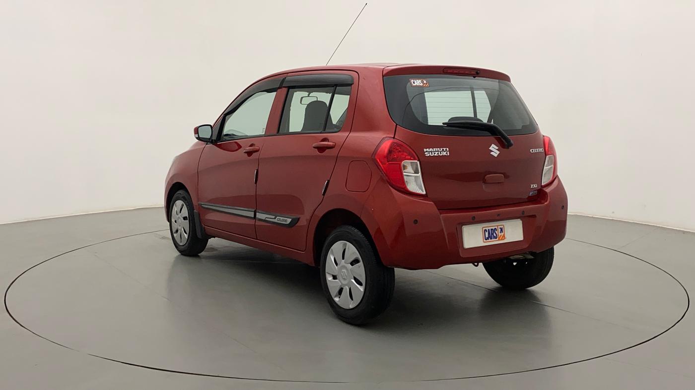 2017 Maruti Celerio ZXI AMT (O), CNG, Automatic, 36,767 km, Left Back Diagonal