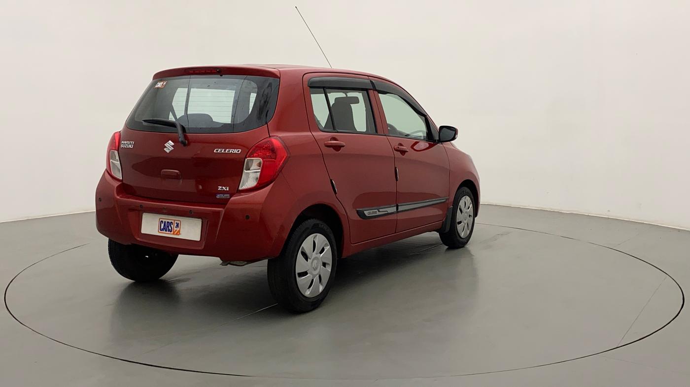 2017 Maruti Celerio ZXI AMT (O), CNG, Automatic, 36,767 km, Right Back Diagonal