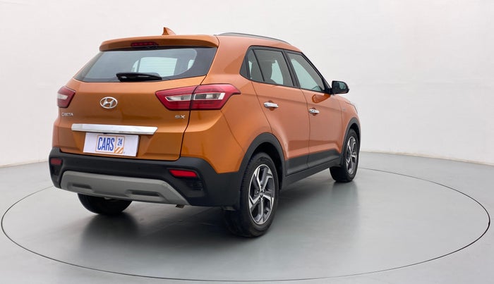 2019 Hyundai Creta 1.6 VTVT SX AUTO, Petrol, Automatic, 28,096 km, Right Back Diagonal
