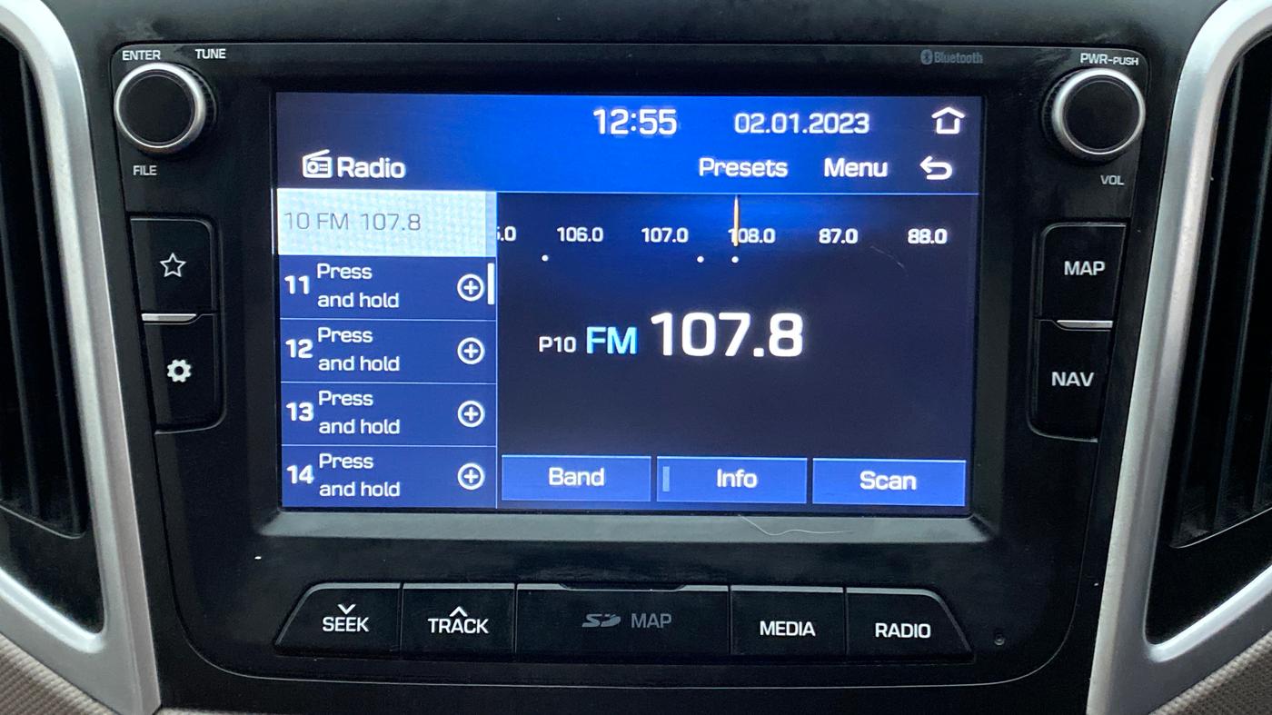 2019 Hyundai Creta 1.6 VTVT SX AUTO, Petrol, Automatic, 28,096 km, Infotainment System