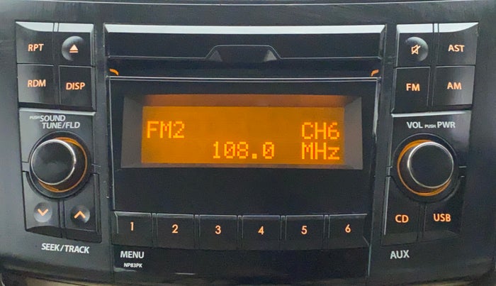 2015 Maruti Swift Dzire VXI, Petrol, Manual, 52,630 km, Infotainment System