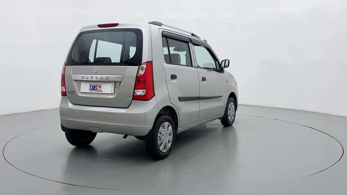 2012 Maruti Wagon R 1.0 LXI CNG, CNG, Manual, 87,309 km, Right Back Diagonal